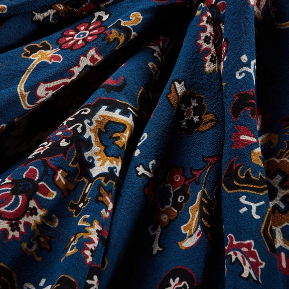 Veronica Beard Sira Ruched Silk Skirt - Picture 6 of 7